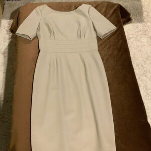 JCrew Tan 6 Women’s Suiting Dress Officecore Timeless Classic Quality Scandi